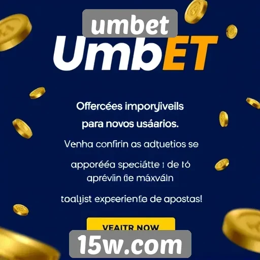 Plataforma UmbeT destaca promoções para novos usuários